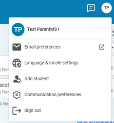 Language & locale settings