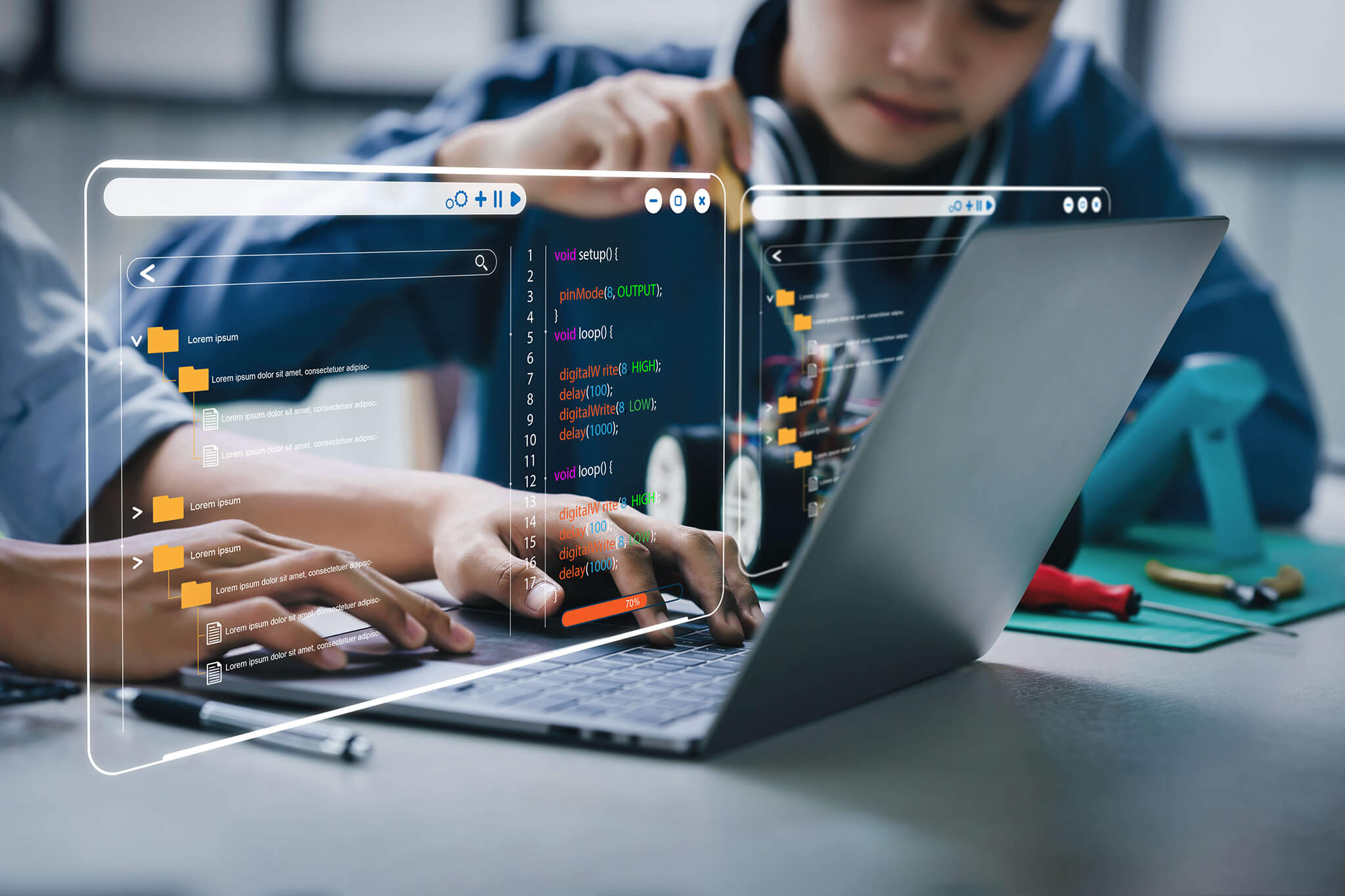 Click below to log in to PowerSchool